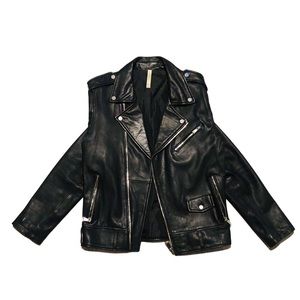 Zara Leather Jacket Size M
